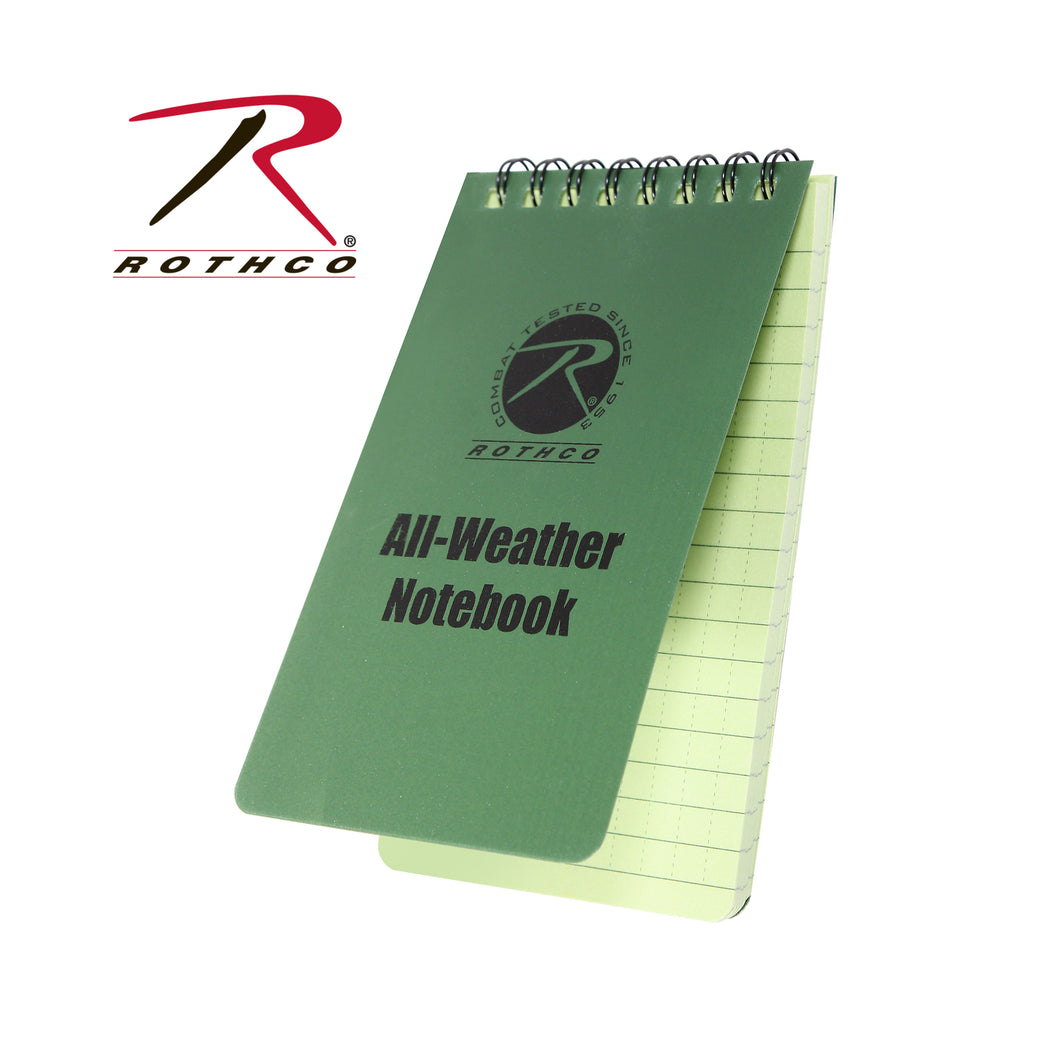ROTHCO 3X5 ALL WEATHR NOTEBOOK - 0470