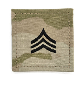 RANK W/VELCRO SGT E-5 OCP - 0836