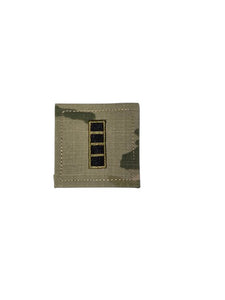 RANK W/VELCRO W.O. 4 OCP - 0846