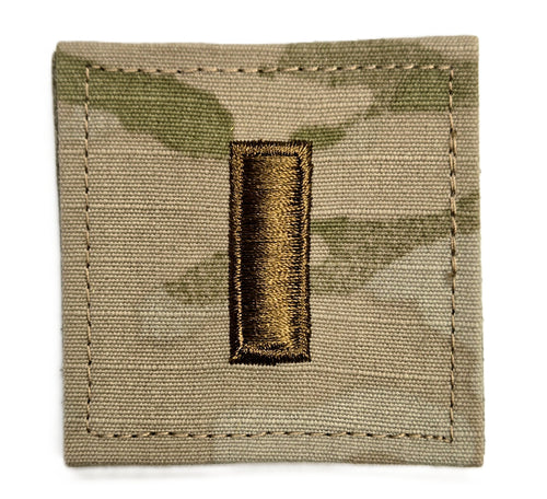 RANK W/VELCRO 2ND LT OCP - 0848