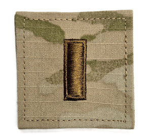 RANK W/VELCRO 2ND LT OCP - 0848