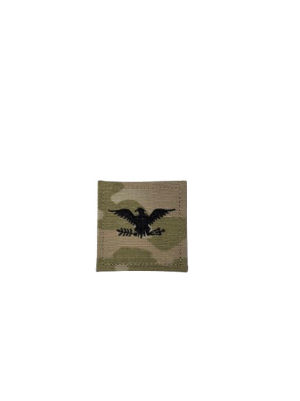 RANK W/VELCRO COLONEL OCP - 0853
