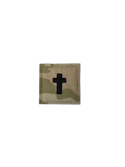 CHAPLAIN CROSS W/VELCRO OCP - 10017