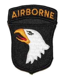 PATCH 101st ABN W/ABN TAB COLO - P-101STABWT-C