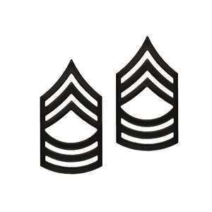 RANK BLK MTL MSGT E-8 - 2835