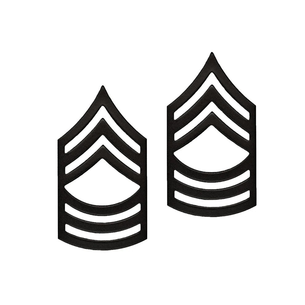 RANK BLK MTL MSGT E-8 - 2835