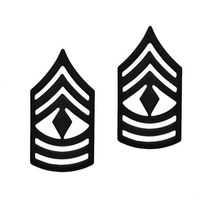 RANK BLK MTL 1ST SGT E-8 - 2836
