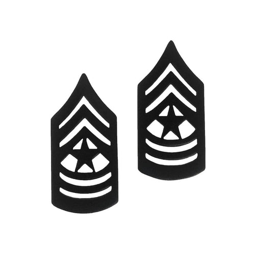RANK BLK MTL SGT MAJ E-9 - 2837