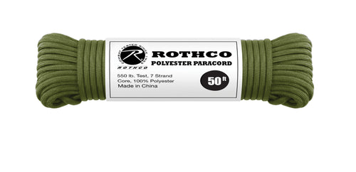CORD 550 POLYESTER O.D. 50 FT. - 30700