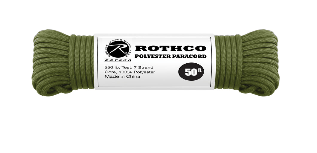CORD 550 POLYESTER O.D. 50 FT. - 30700
