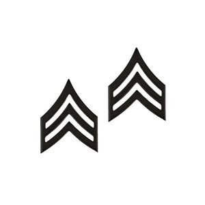 RANK BLK MTL SGT E-5 - 522
