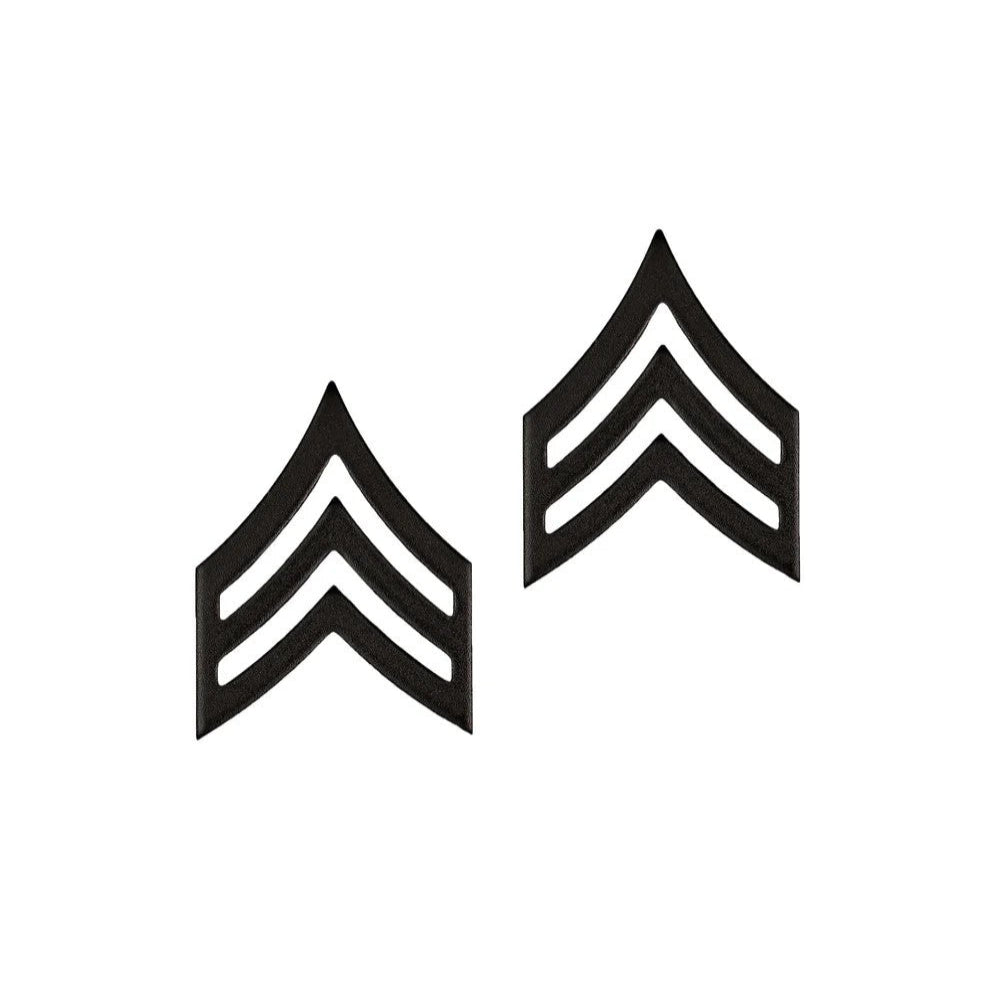 RANK BLK MTL SGT E-5 - 522