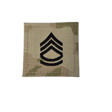 RANK W/VELCRO SFC E-7 OCP - 838