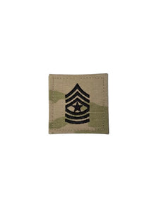 RANK W/VELCRO SGM E-9 OCP - 0841
