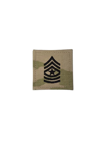RANK W/VELCRO SGM E-9 OCP - 0841