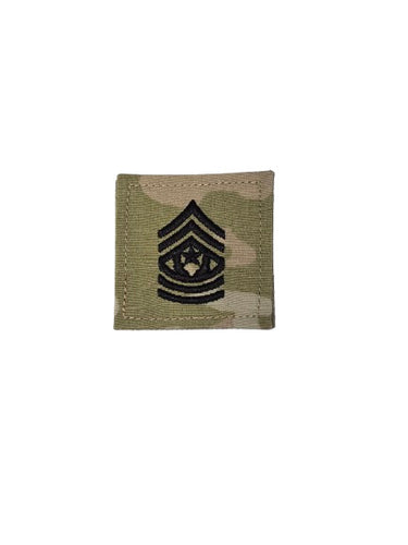 RANK W/VELCRO CSM E-9 OCP - 0842
