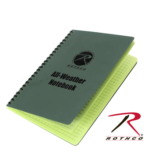 ROTHCO 6X8 ALL WEATHR NOTEBOOK - 0463