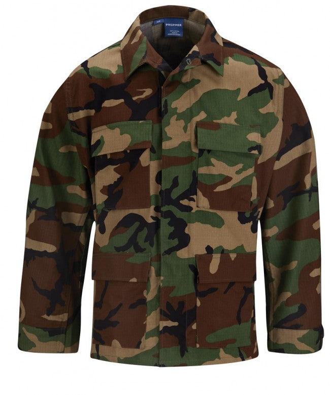 Bdu Woodland Camo Shirt