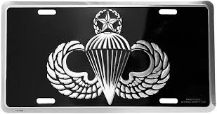 MASTER JUMP WING LICENSE PLATE - 4174