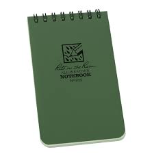 MEMO PAD ALL WEATHER GRN 3 X5 - 935-H