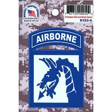 DECAL 18TH AIRBORNE - D322-A