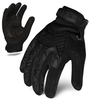 Ironclad EXOT-IBLK Tactical Impact Protection Gloves - Black (Select Size)